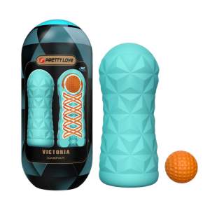 Pretty Love Victoria Stroker with Stimulating Ball Caspar Aqua Blue BM 009229T6 3 6959532335415 Multiview