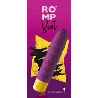 ROMP Beat Vibrating Mega Bullet Purple RPBBSG4 4251460601290 Boxview