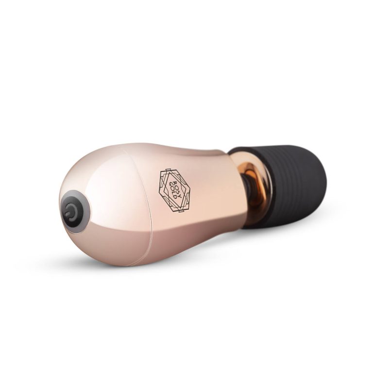 Rosy Gold Nouveau Rechargeable Mini Massager Rose Gold RG006 8719934000841 Detail