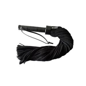 Rouge 70cm Suede Leather Flogger Black RF1018 5060363861194 Detail