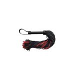 Rouge 83cm Leather Flogger Black Burgundy RF1034BKBUR 5060404819153 Detail