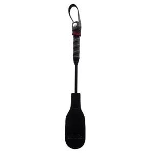 Rouge Mini Leather Oval Paddle Black RMOP1123BK 5060404819825 Detail