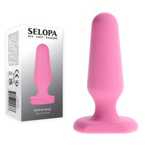 Selopa Petite Plug 2 Inch Silicone Butt Plug Pink SL BP 5773 2 844477025773 Multiview