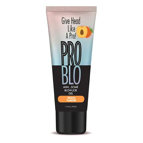 Little Genie – Pro Blo Flavored Blow Job Gel (Peach)