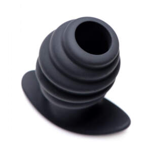 XR Brands Master Series Hive Ass Tunnel Plug Medium Black AF982 848518032874 Detail