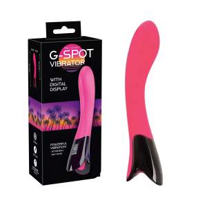 You2Toys Pink Sunset G Spot Vibrator with Digital Display Pink Black 54023440000 4024144451098 Multiview