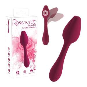 You2Toys Rosenrot Bendable G Spot Vibrator Red Burgundy 05585400000 4024144241446 Multiview