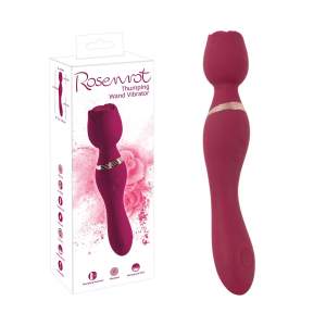 You2Toys Rosenrot Wand and Thumping G Spot Vibrator Red Burgundy 05585670000 4024144241460 Multiview