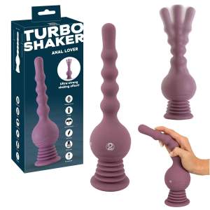 You2Toys Turbo Shaker Anal Lover Shaking Action Anal Beads Plum Red 05587100000 4024144241507 Multiview