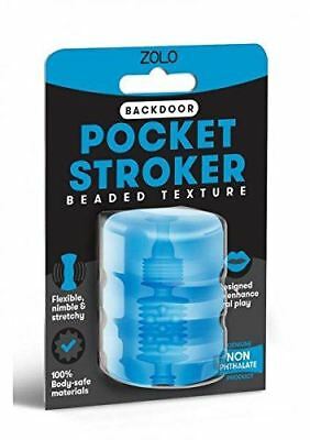 Zolo Pocket Stroker Backdoor Blue ZO-6002 848416002849